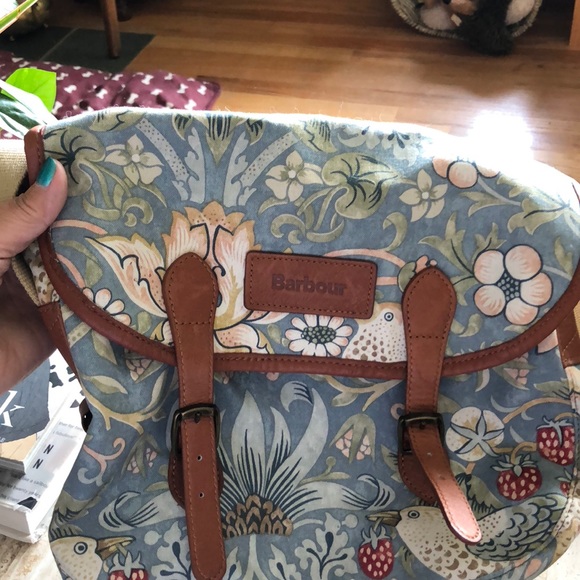 Barbour Handbags - Barbour Morris Print Cotton Bag